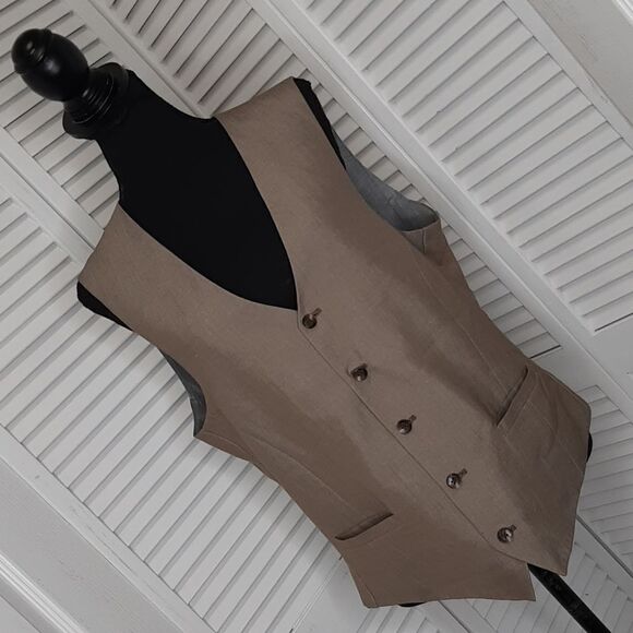 J.Ferrar slim vest sz M - Picture 1 of 10